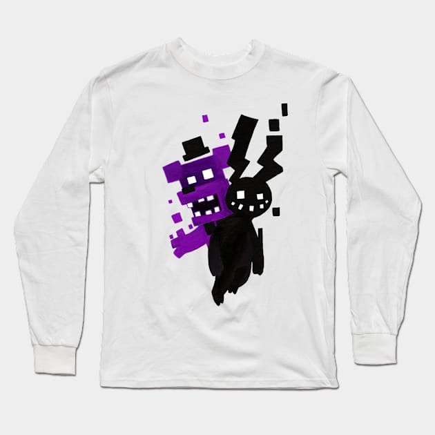 Freddy and Friends: The Shadows Long Sleeve T-Shirt by Primal Arc